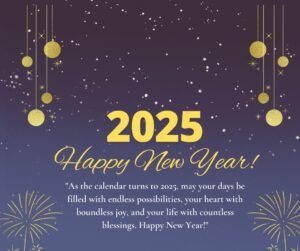 Happy New Year 2025 Wishes