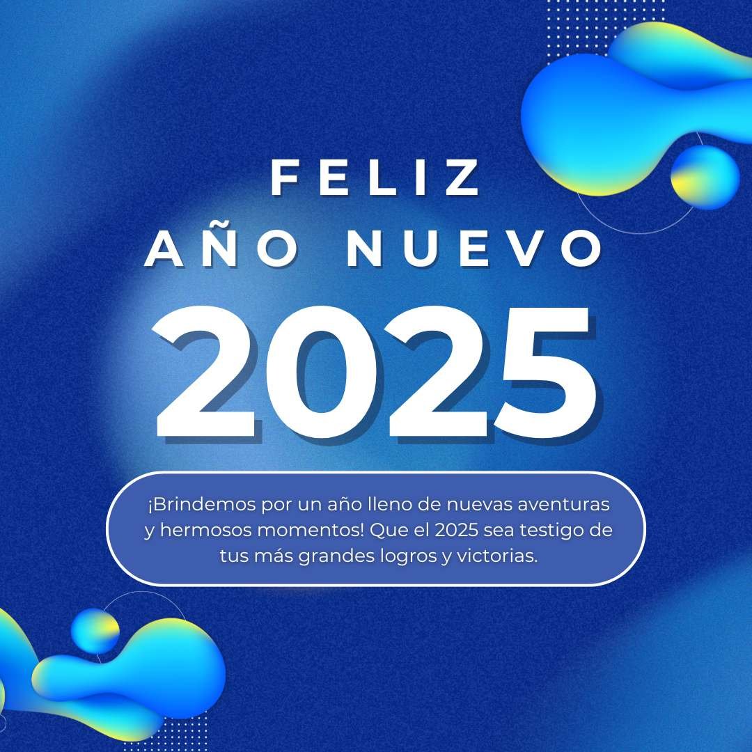Imágenes de Tarjetas de Feliz Año Nuevo 2025