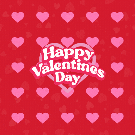 Beautiful Happy Valentine's Day GIF 2025