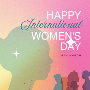 Happy International Women's Day 8th March GIF