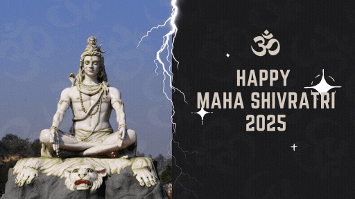 Maha Shivratri 2025 Lord Shiva GIF