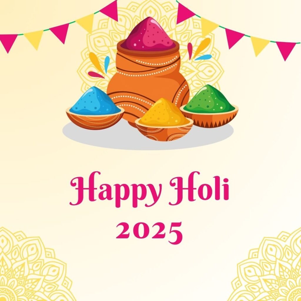 Beautiful Happy Holi 2025 Images
