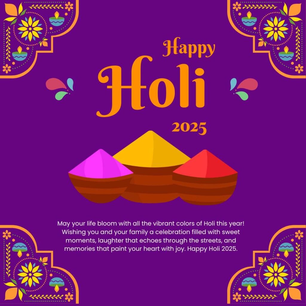 Happy Holi 2025 Wishes