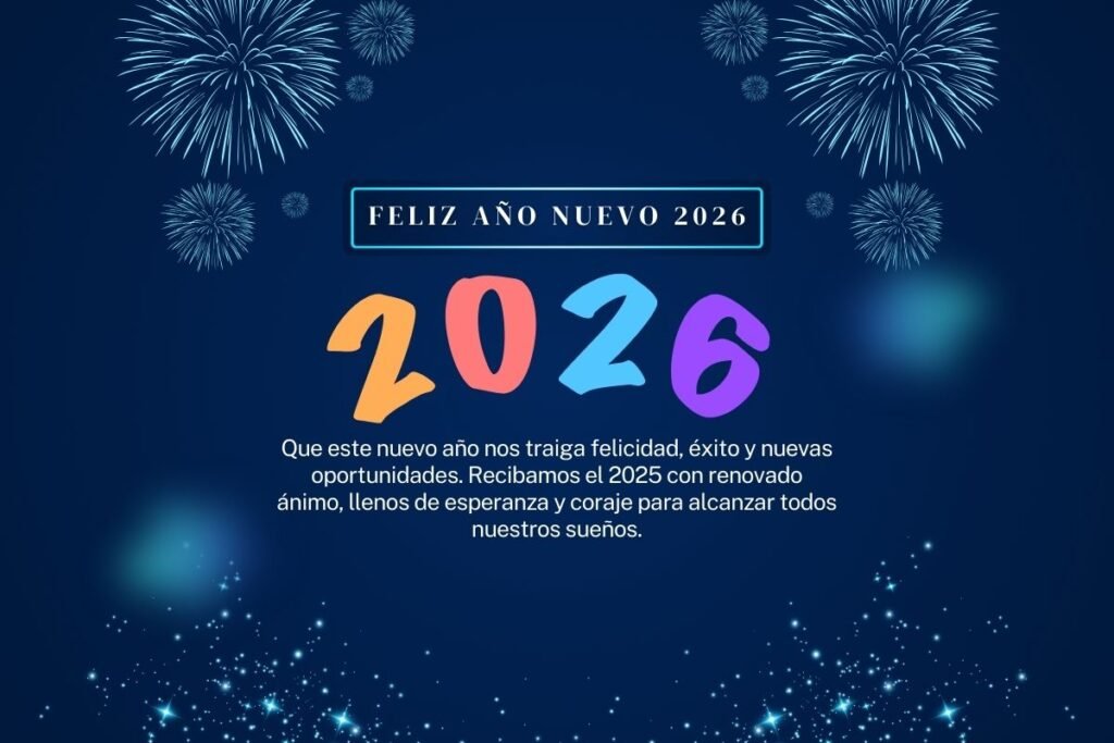 Feliz Año Nuevo 2026 Imágenes