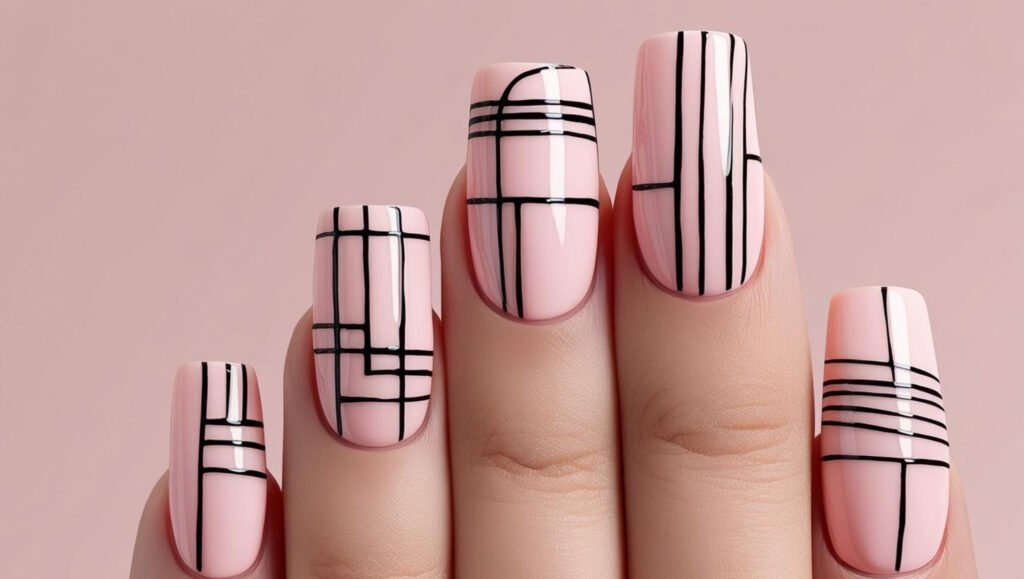 Minimalist art Line art nails latest trends.jpg