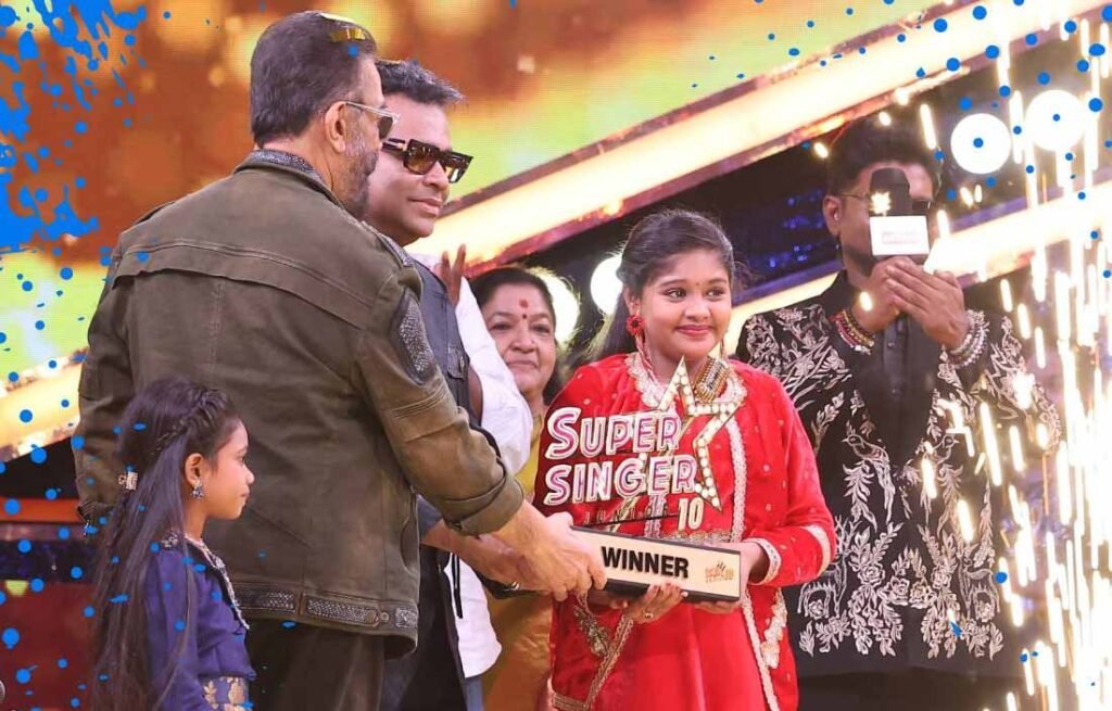 Winner of Super Singer Junior 10
