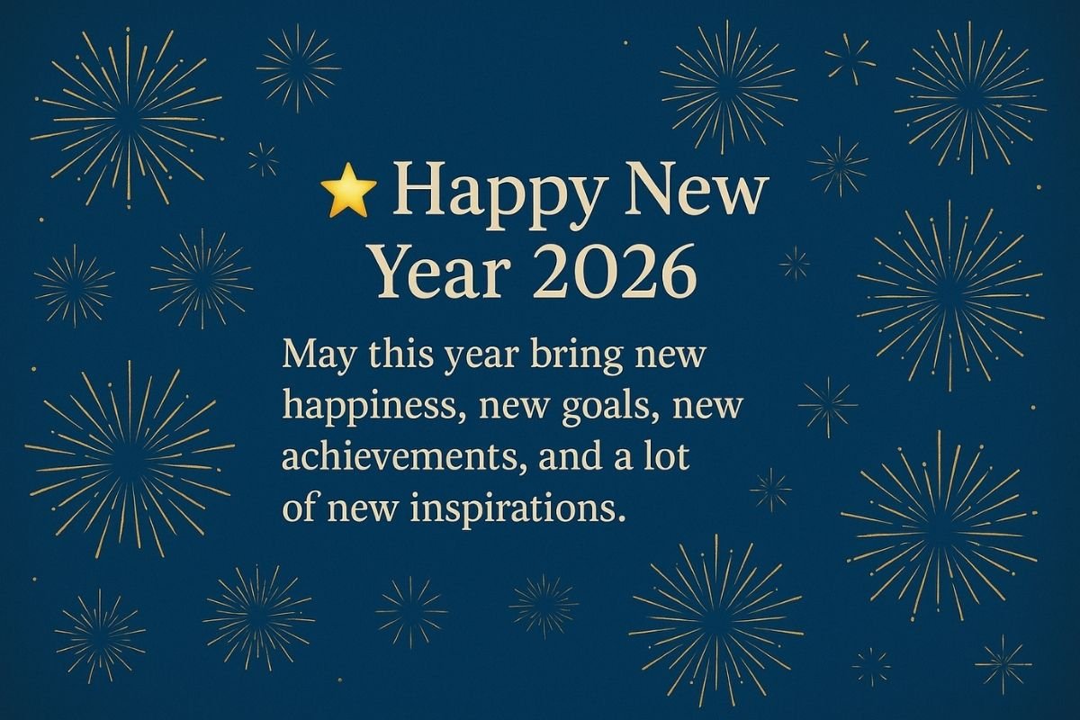 Happy New Year 2026 Pictures
