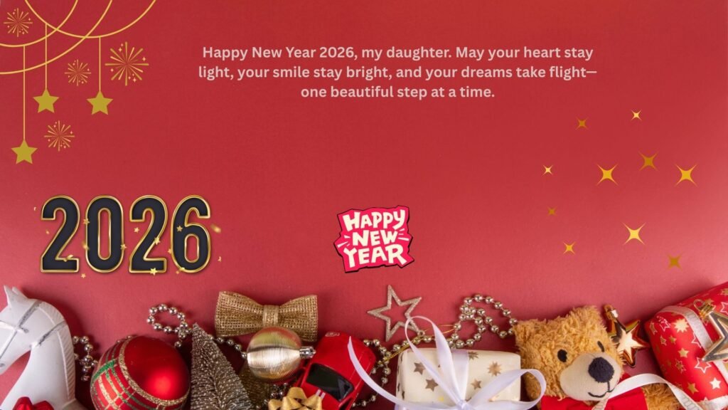 Happy New Year 2026 Wishes and Messages for Daughter