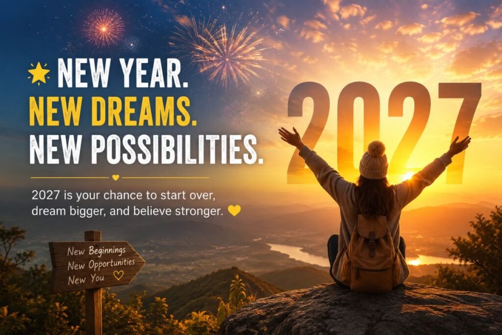 Happy New Year 2027 messages