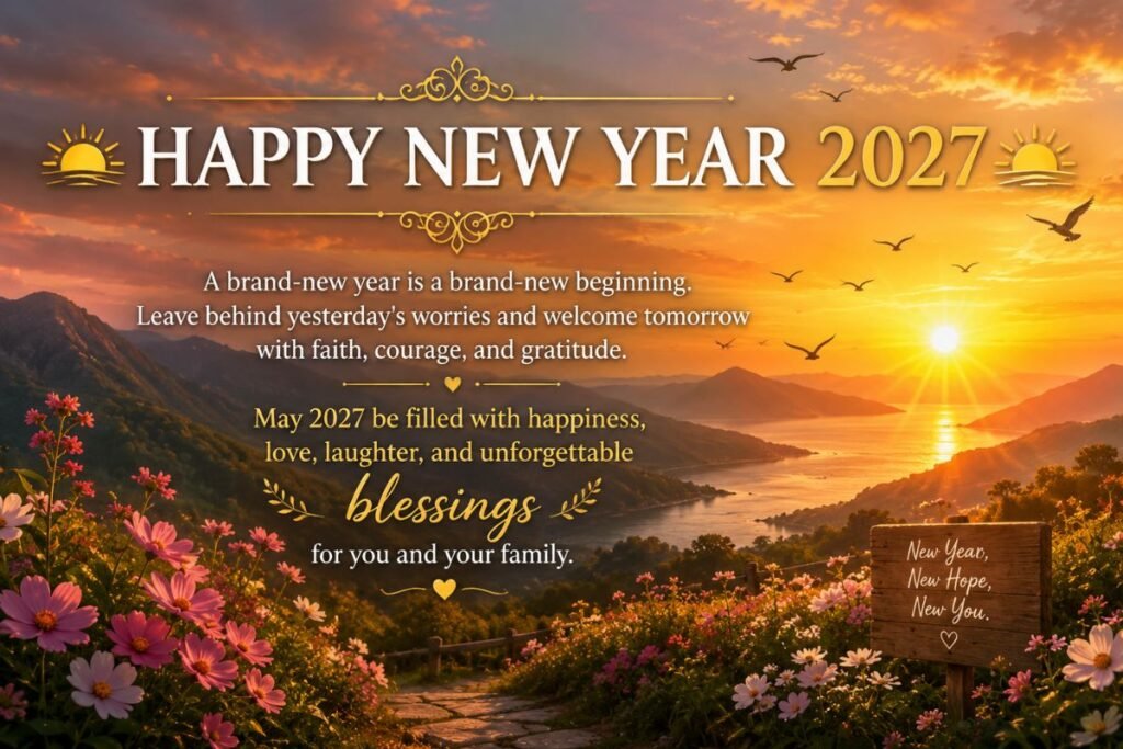 Happy New Year 2027