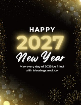 Happy New Year 2027 GIF